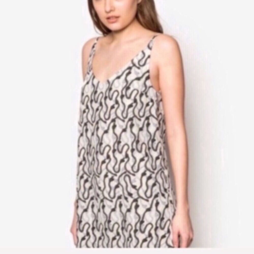 ⚓️TOPSHOP⚓️ROPE PRINT SLIP DRESS⚓️